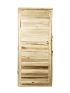 УЦЕНКА Дверь для бани и сауны «Эконом», ЛИПА, 180×80 см, - Фото 6