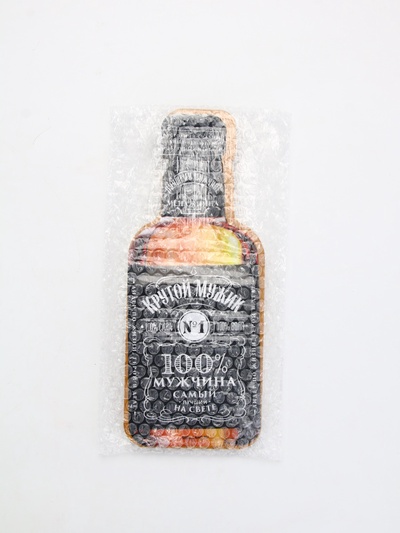 Менажница «Крутой мужик», со вставкой, 30×12 см