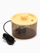 Фонтан для животных с миской «Пижон», 34×17.5×11.5 см, бежевый - Фото 8