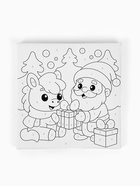 Картина по номерам «Новогодняя лошадка», 15×15 см 10892895