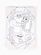 Картина по номерам «Лошадка и Дед Мороз», 20×30 см 10892897