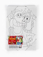 Картина по номерам «Лошадка и Дед Мороз», 20×30 см 10892897