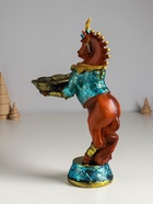 Фигура-подставка для мелочей «Лошадь с подносом», полистоун, 33×20×14 см - Фото 4