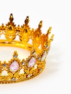 Корона топпер для торта золотая - Фото 2