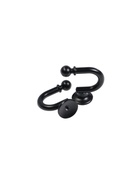 Держатель для штор «ТУНДРА» KS003, однорожковый, черный, 2 шт. - фото 60173915