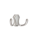 Крючок мебельный CAPPIO HIDDEN, двухрожковый, цвет хром, 2 шт. 10905609