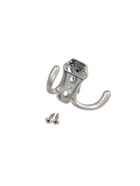 Крючок мебельный CAPPIO HIDDEN, двухрожковый, цвет хром, 2 шт. 10905609