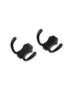 Крючок мебельный CAPPIO HIDDEN, двухрожковый, черный, 2 шт. 10905612