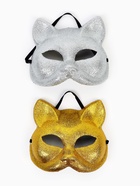 Карнавальная маска «Кошечка», цвета МИКС (комплект 2 шт) - фото 60173942