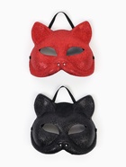 Карнавальная маска «Кошка», цвета МИКС (комплект 2 шт) - фото 60173953