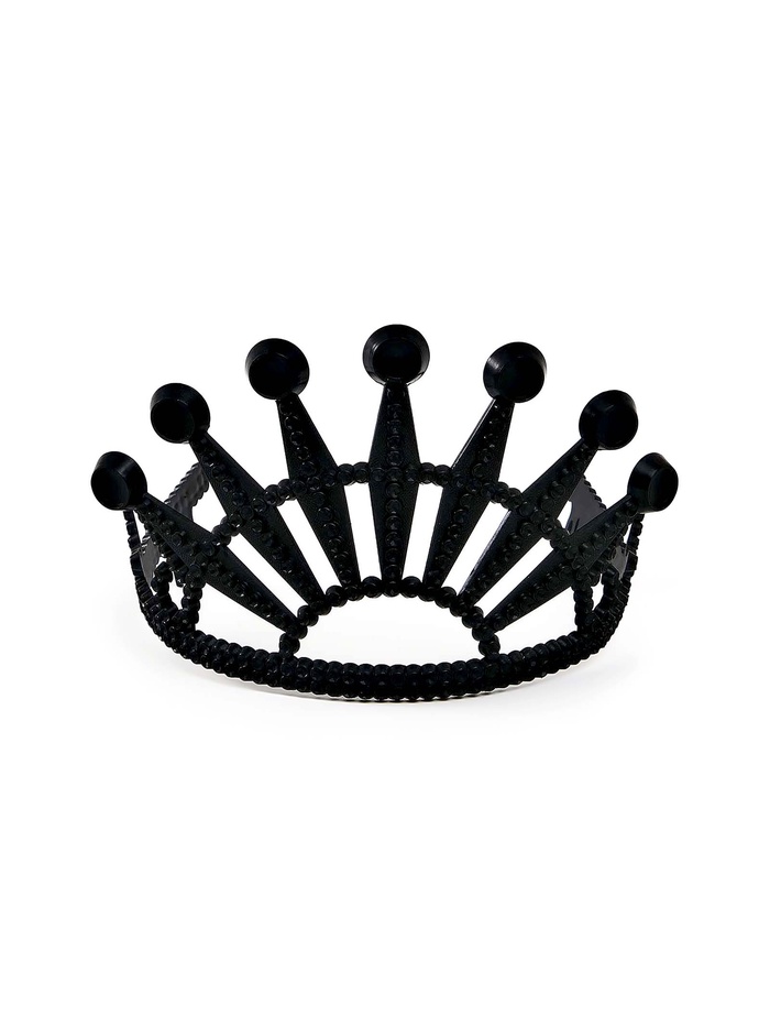 Корона пластиковая "Чёрный лебедь" - фото 119073824