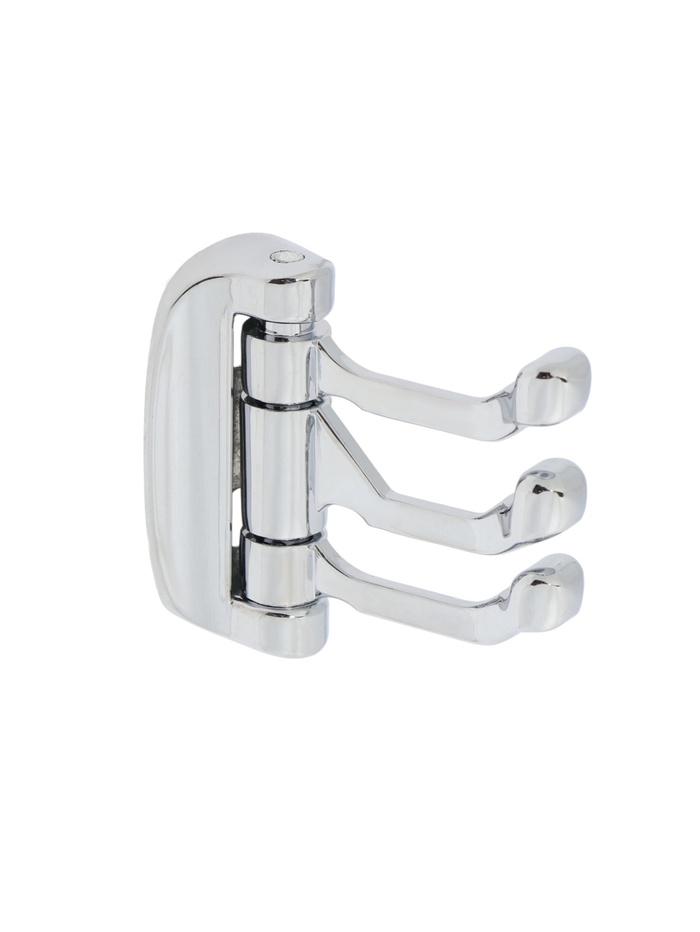 Крючок мебельный CAPPIO OCTOPUS, трехрожковый, цвет хром - Фото 1