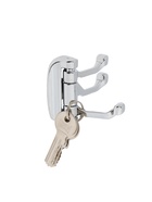 Крючок мебельный CAPPIO OCTOPUS, трехрожковый, цвет хром 10906496