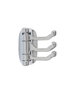 Крючок мебельный CAPPIO OCTOPUS, трехрожковый, цвет хром 10906496