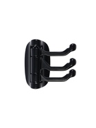 Крючок мебельный CAPPIO OCTOPUS, трехрожковый, цвет черный 10906497