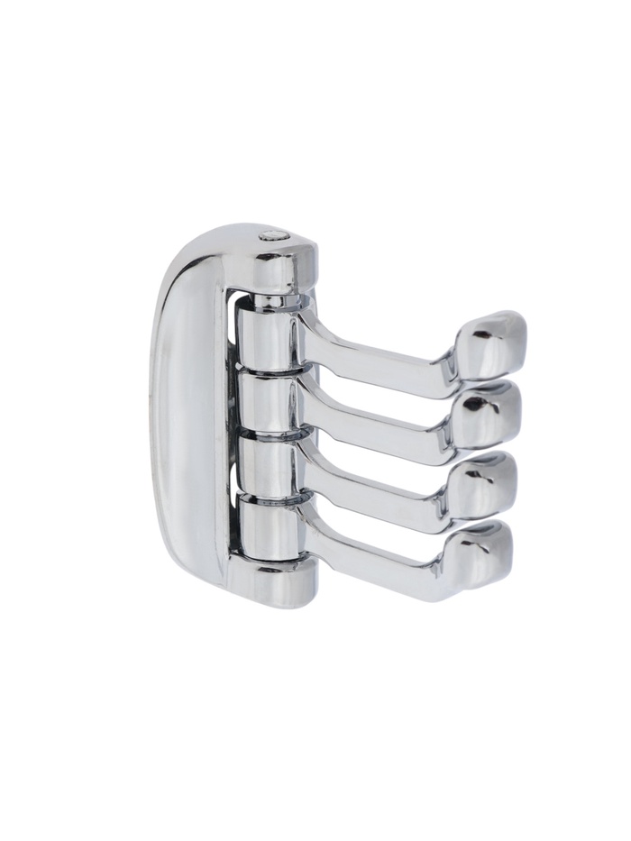 Крючок мебельный CAPPIO OCTOPUS, четырехрожковый, цвет хром - Фото 1