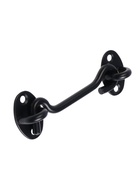 Крючок ветровой LOCKLAND KV001, L=100 мм, нержа, цвет черный, 2 шт - фото 809310565