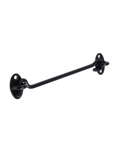 Крючок ветровой LOCKLAND KV001, L=200 мм, нержавеющая сталь, черный, 2 шт.