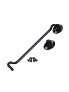 Крючок ветровой LOCKLAND KV001, L=200 мм, нержа, цвет черный, 2 шт - фото 809310577