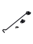 Крючок ветровой LOCKLAND KV001, L=250 мм, нержа, цвет черный, 2 шт - фото 809310582