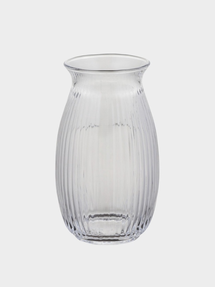 Стакан Veliu, 8×8×14 см, стекло, прозрачный