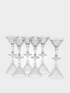 Набор бокалов для шампанского «Роскошь», с золотой отводкой, 6 шт., стекло, прозрачный 10923483