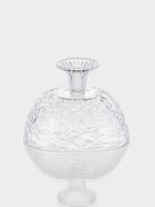 Фруктовница, 20.4×14 см, на ножке, стекло, прозрачная - фото 7677314