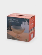 Фруктовница, 20.4×14 см, на ножке, стекло, прозрачная - фото 7677315