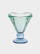 Креманка «Летний день», 12.3×11.5 см, стекло, зелёная, синяя 10910761