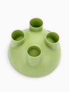 Миска высокая для животных, 400 мл, зелёная (комплект 2 шт) - фото 60064828