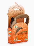 Рулетка для собак «Зарница» , 3 м, до 11.5 кг, бежевая - фото 809310699