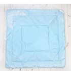 Конверт-одеяло на выписку (103х103), цвет голубой - Фото 5