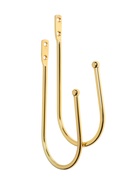 Держатель для штор «ТУНДРА» KS011, однорожковый, цвет золото, 2 шт. - Фото 2