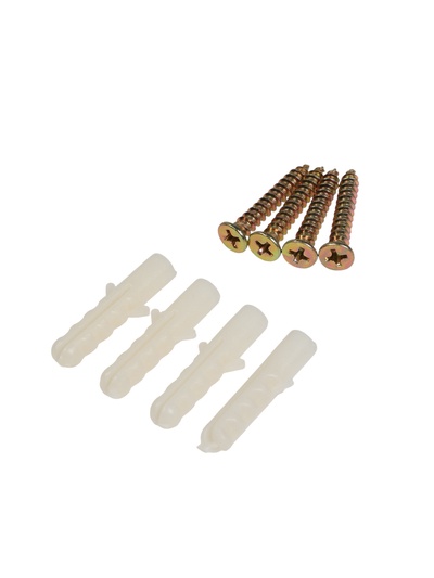 Держатель для штор «ТУНДРА» KS011, однорожковый, цвет хром, 2 шт.