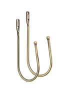 Держатель для штор «ТУНДРА» KS011, однорожковый, цвет бронза, 2 шт. - фото 60174082