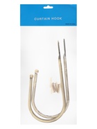 Держатель для штор «ТУНДРА» KS011, однорожковый, цвет бронза, 2 шт. - фото 60174086