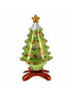 Воздушный шар фольгированный 47" «Новогодняя елочка», под воздух - фото 60064903