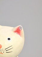 УЦЕНКА Сувенир дерево «Белая кошка в зелёном платье» 9×5×15.5 см 10956434