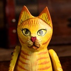 УЦЕНКА Сувенир «Кошка» висячие лапки, дерево 25 см 10956437