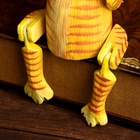 УЦЕНКА Сувенир «Кошка» висячие лапки, дерево 25 см 10956437