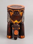 УЦЕНКА Табурет «Слоник» дерево 22×22×40 см - Фото 7