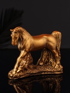 УЦЕНКА Фигура «Конь Граф» 11×13×5 см, бронза 10956444