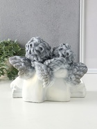 УЦЕНКА Фигура «Два ангела с книгой» 23×28×19 см, антик 10956445