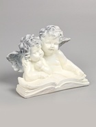 УЦЕНКА Фигура «Два ангела с книгой» 23×28×19 см, антик 10956445