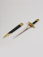 УЦЕНКА Сув-ое оружие кортик ножны металл золотой орел в виде упора рукояти огранка на ножнах 39 см 6 - Фото 6