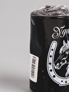 УЦЕНКА Свеча цилиндр 50×100 мм «Символ года. Конь в подкове», чёрная, с накаткой 10956449