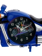 УЦЕНКА Часы настольные будильник детский «Мотоцикл», с подвесом, 27×13 см, циферблат d=8 см - Фото 9