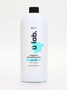 Средство для мытья пола, аромат морская соль, 1000 мл, ULAB