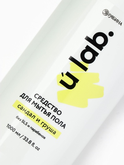 Средство для мытья пола, аромат сандал и груша, 1000 мл, ULAB