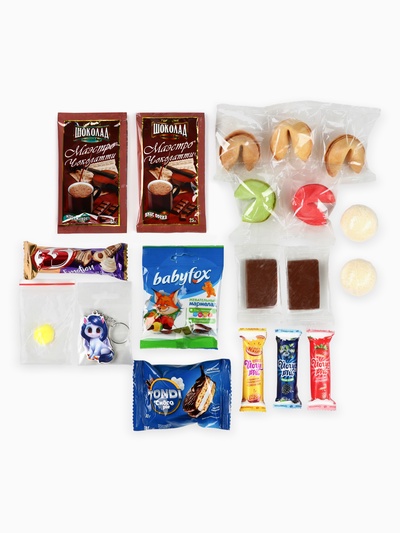 Адвент-календарь новогодний на 12 дней, сладкий подарок «Новогодние лошадки»